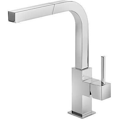 CUADRO-TRES 106437 Grifo Fregadero Vertical con Ducha extraíble 5 a 7 Días Tres Grifería 