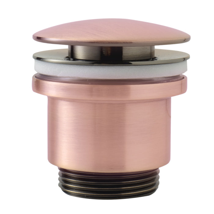 PRESTO 48330 Desagüe Semiautomático Redondo Oro Rosa