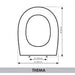 EIZAGUIRRE 02416108 THEMA Tapa Asiento Blanco 24/48 Horas Eizaguirre 