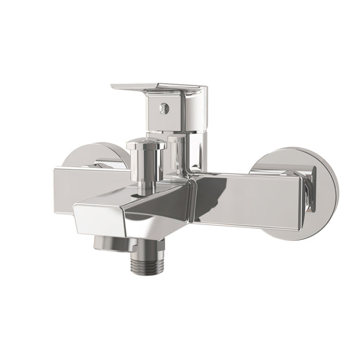 PRESTO 4613000 AROHA Grifo Baño-Ducha Con Accesorios De Ducha Maneta Corta