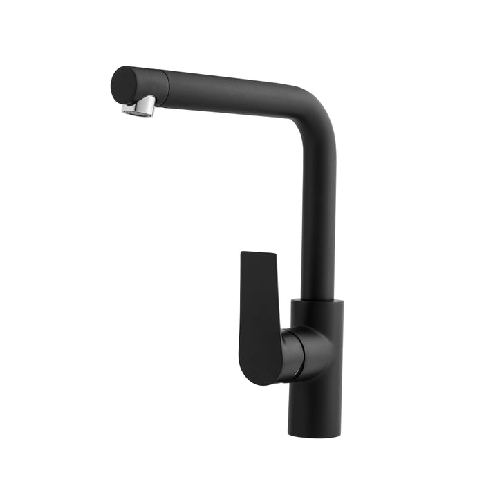 PRESTO 4608816 AROHA Grifo De Cocina Caño 90 Negro