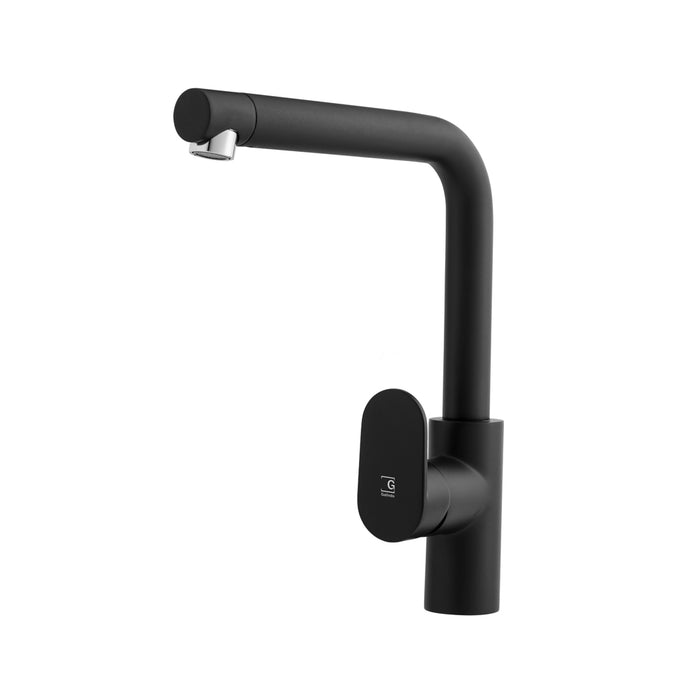 PRESTO 4628816 NINE Grifo De Cocina Caño 90 Negro