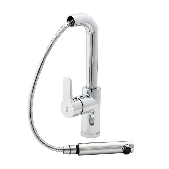 PRESTO 2159400 ZIP PLUS 2.0 Grifo Cocina Extraíble Cromo 1F