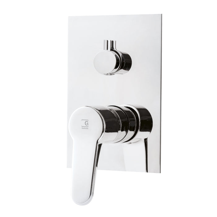 PRESTO 7177200 CÓNICO Grifo Ducha Empotrable 3 Vías Cromo