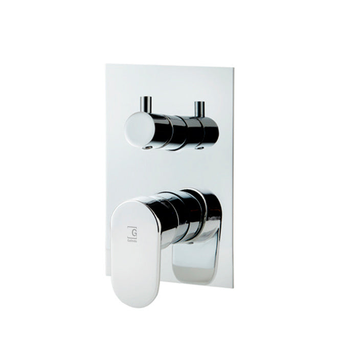 PRESTO 4627200 NINE Grifo Ducha Empotrable 3 Vías Cromo