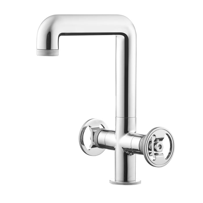 PRESTO 7965300 STREM Grifo De Lavabo Alto Bimando Pulsador Round