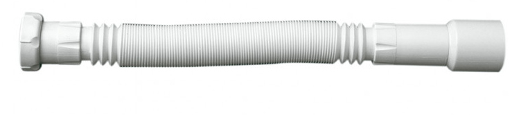 JIMTEM A-104 Manguito Flexible Con Junta Cónica Blanco