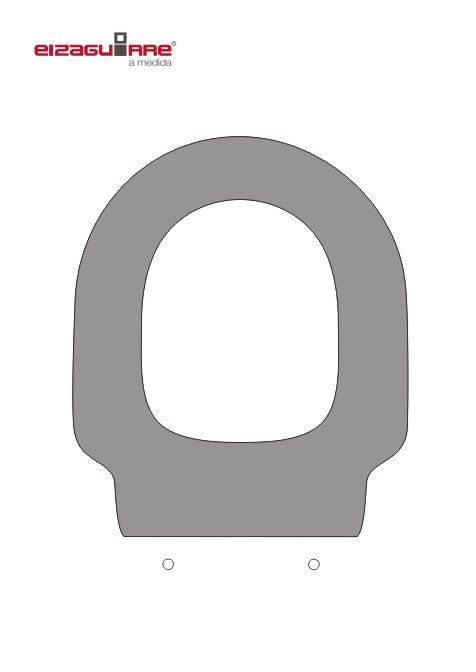 ETOOS 02135108 CADORE Tapa WC Facis Blanco