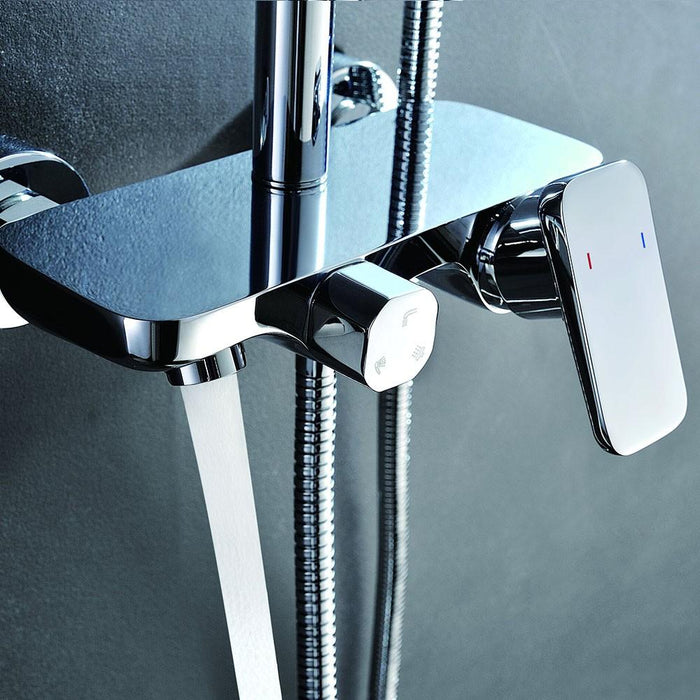 LLAVISAN L154054 Grifo columna ducha monomando 3 Vías Dual 2 a 3 Días LLAVISAN 