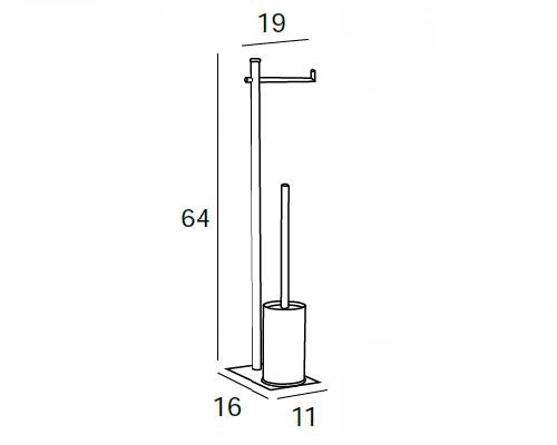 MANILLONS TORRENT 01439002 Auxiliar De Pie Cromo