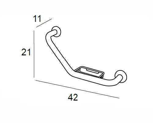 MANILLONS TORRENT 02594002 Asa Triangular Cromo