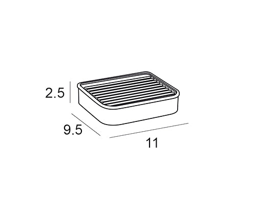 MANILLONS TORRENT 06523002 Jabonera Pared Cromo