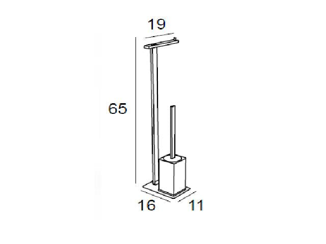 MANILLONS TORRENT 06839002 Auxiliar De Pie Cromo