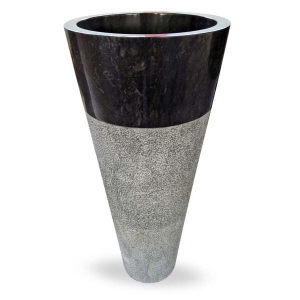 MOSAVIT CIRCULAR Lavabo Pedestal Circular Negro 3 a 5 Días MOSAVIT 