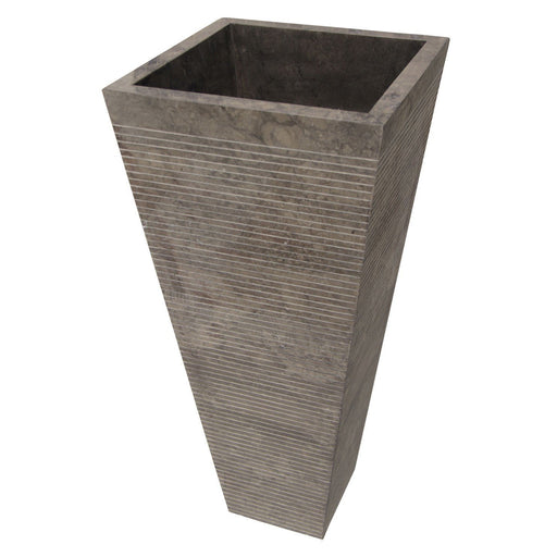 MOSAVIT DURCAL Lavabo Pedestal De Piedra Negro 3 a 5 Días MOSAVIT 