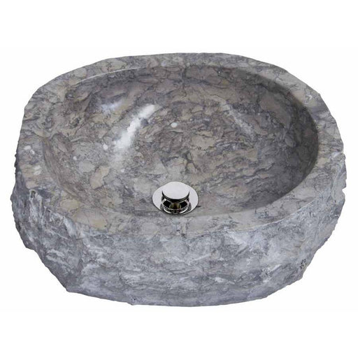 MOSAVIT PADAR Lavabo Sobre Encimera De Piedra Gris 3 a 5 Días MOSAVIT 