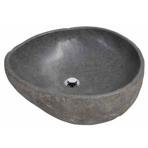 MOSAVIT ROCK Lavabo Sobre Encimera De Piedra Gris 3 a 5 Días MOSAVIT 