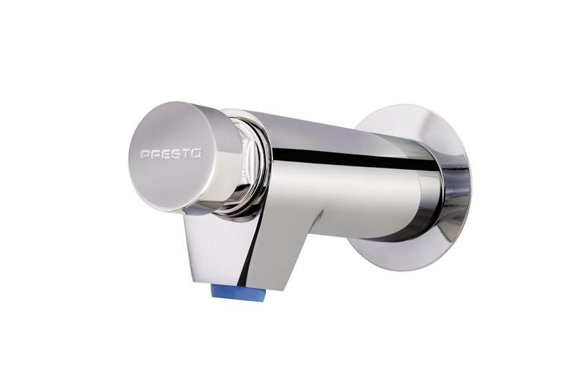 PRESTO XT P Grifo Mural Temporizado 1 Agua Pulsación Suave 3 a 5 Días Presto 