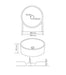 MOSAVIT RADA Lavabo Sobre Encimera De Solid Surface Blanco 3 a 5 Días MOSAVIT 