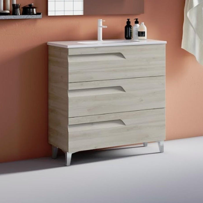ROYO VITALE Mueble+Lavabo 3 Cajones F-39 Blanco Nature 5 a 7 Días MOBILIARIO ROYO 
