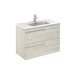 ROYO VITALE Mueble+Lavabo Con 2 Cajones F-39 Cms Blanco Nature 5 a 7 Días MOBILIARIO ROYO 