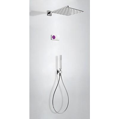 TRES 09286563 Kit electrónico de Ducha termostático Empotrado 5 a 7 Días Tres Grifería 
