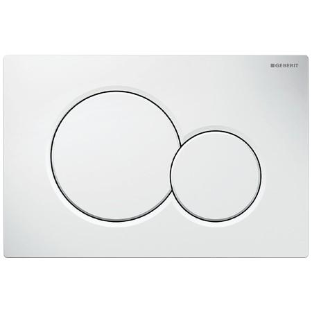 GEBERIT 115.770.11.5 SIGMA 01 Pulsador Blanco 24/48 Horas Geberit 