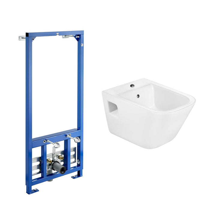 ROCA A890091200 PACK THE GAP+DUPLO Bidé Suspendido Sin Tapa