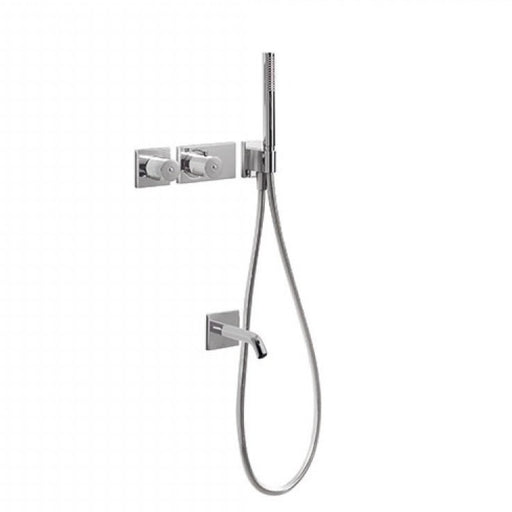 TRES 20735208 Kit De Bañera Termostatico Empotrado 24/48 Horas Tres Grifería 