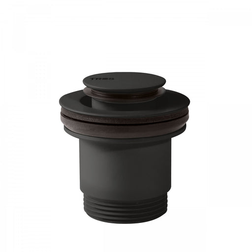 TRES 24284002NM Válvula Lavabo Negro Mate 20 a 30 Días Tres Grifería 