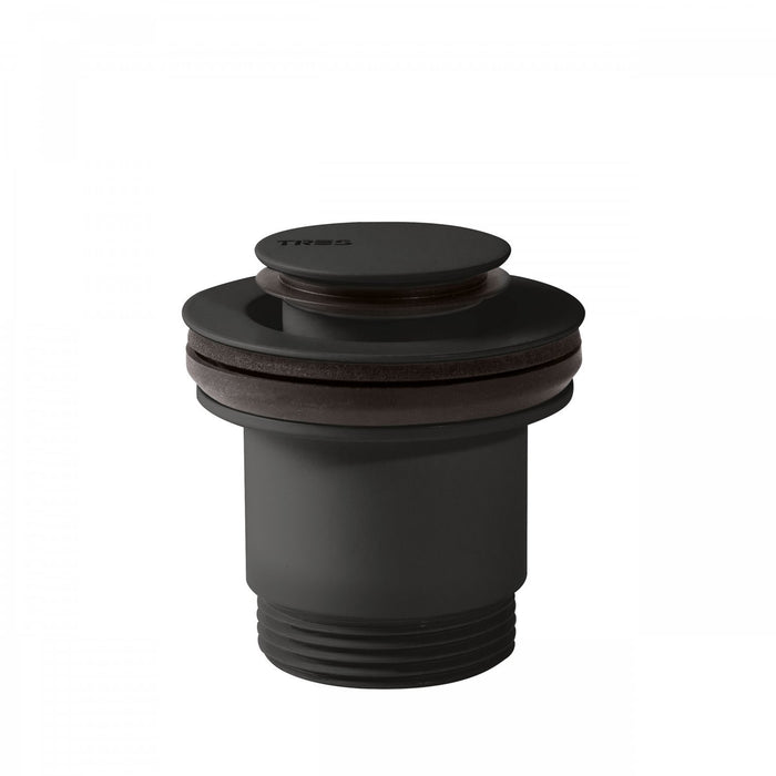 TRES 24284002NM Válvula Lavabo Negro Mate 20 a 30 Días Tres Grifería 