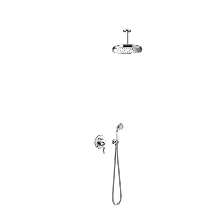 TRES-CLASIC 24218004 Grifo Kit Ducha Empotrado Cromo 5 a 7 Días Tres Grifería 