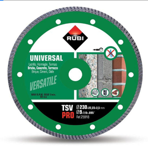 RUBI 25918 TSV 230 PRO Diamante General Obra Turbo 24/48 Horas Rubi 