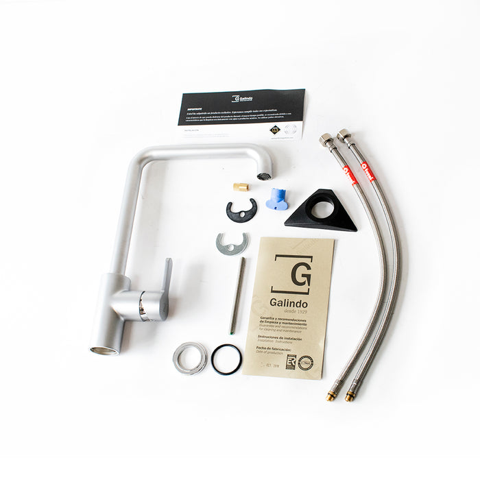 PRESTO 8548661 PYSA Grifo De Cocina Cromo Mate