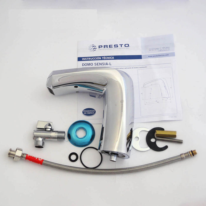 PRESTO 79000 DOMO SENSIA Grifo Electrónico Lavabo L Cromo