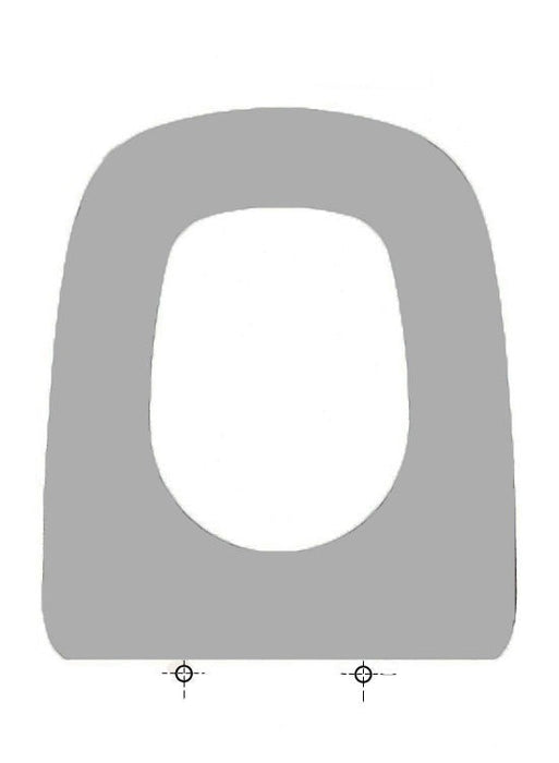 ETOOS 02016108 VERÓNICA Tapa WC Roca Blanco