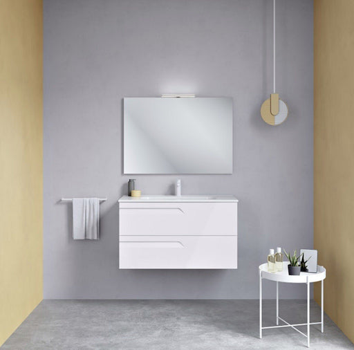 ROYO VITALE Conjunto Mueble 2 Cajones F-46 Blanco Brillo 5 a 7 Días MOBILIARIO ROYO 