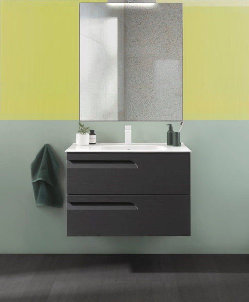 ROYO VITALE Conjunto Mueble 2 Cajones F-46 Gris Nature 5 a 7 Días MOBILIARIO ROYO 